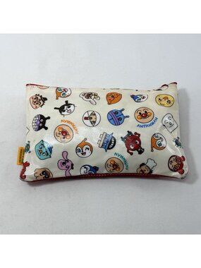 Authentic Anpanman Pouch Bag Pencil Case Zip Anime Characters Purse Mascot Kid